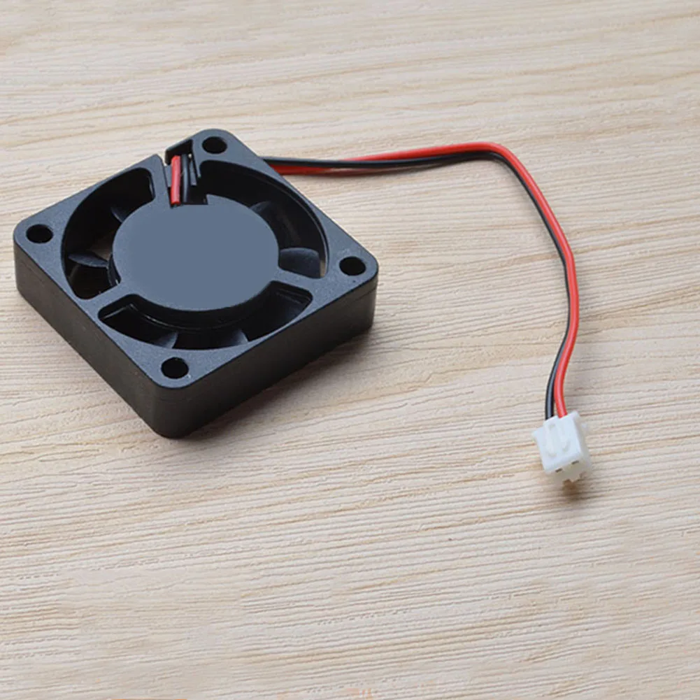 

2 Pin CPU 40mm PC Cooling Accessories Low Noise 5v Black Small Computer Case Fan