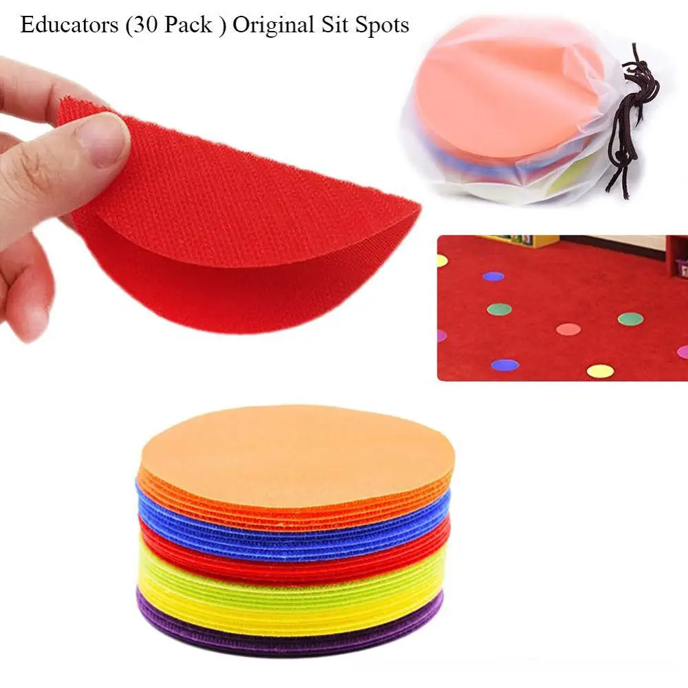 Класс волшебный знак сидя ковер пятна для обучения пакет 30 цветов маркер круглый
