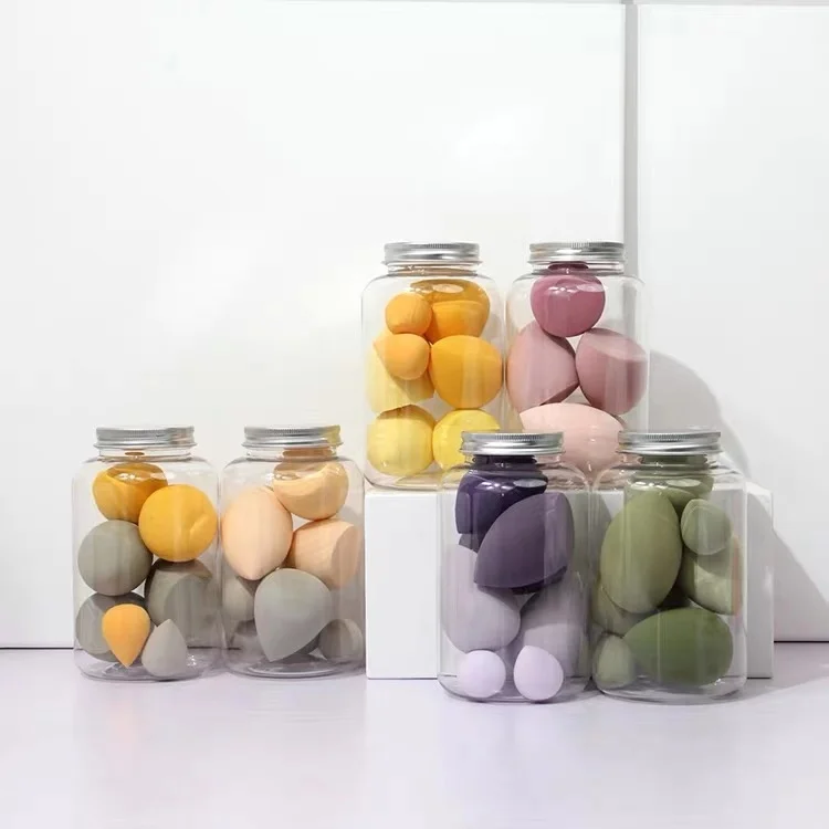 

7pcs Beauty Makeup Sponge Soft Wet&Dry Use Cosmetic Puff Blending Tools For Liquid Cream Foundation Dropshipping