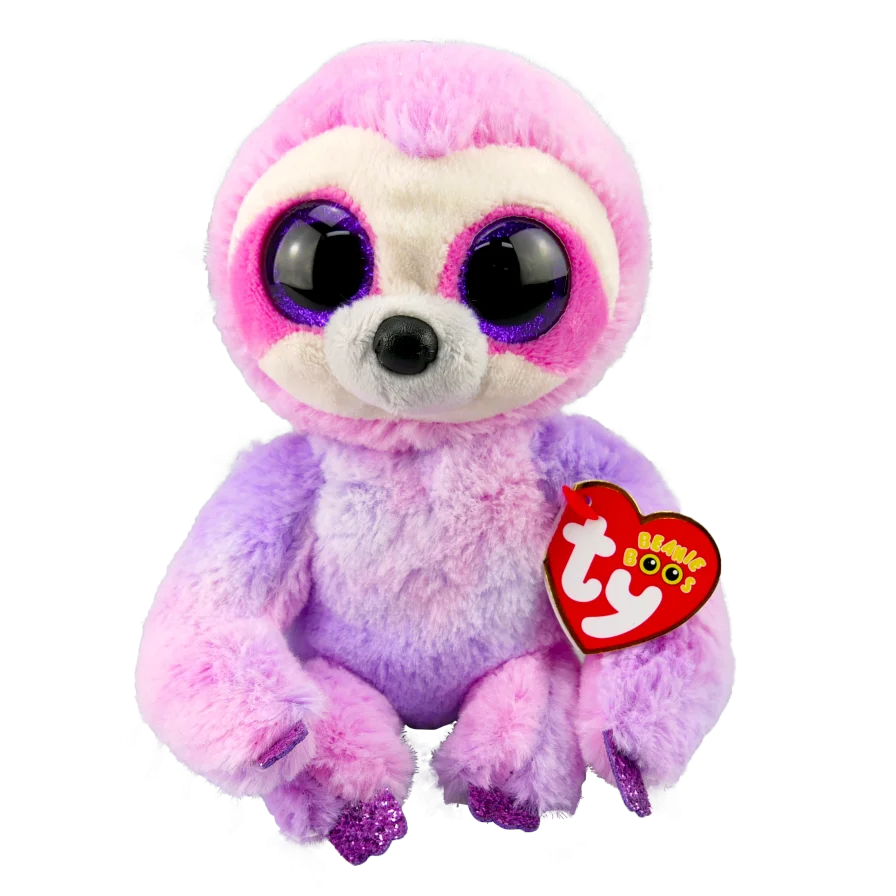 Новинка 6 &quot15 см Ty большие глаза набивные горошек плюшевые животные фиолетовый