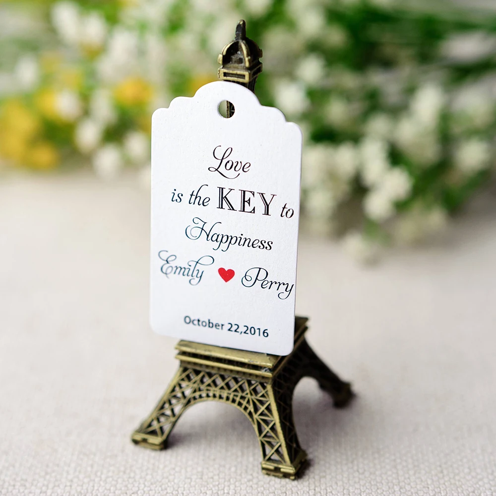 Свадебная этикетка на заказ белые картонные бирки любимые предпочтения банкет