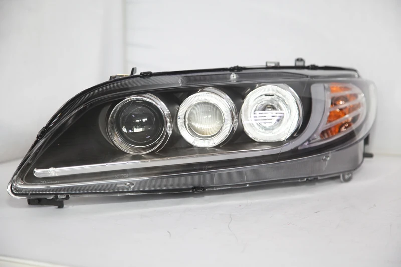 Для MAZDA 6 фары на MAZDA 6 Atenza в сборе Головной фонарь 2004-2011 год передний светильник s с дневным ходовым светильник