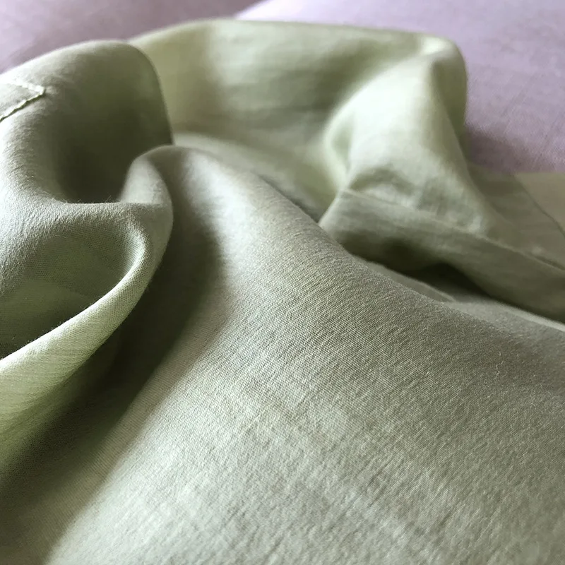 

2021 Spring Summer New Lady Tencel Shirt Korean Style Loose-Fitting Lightweight Solid Color Women Top Elegant Long Sleeve Blusas