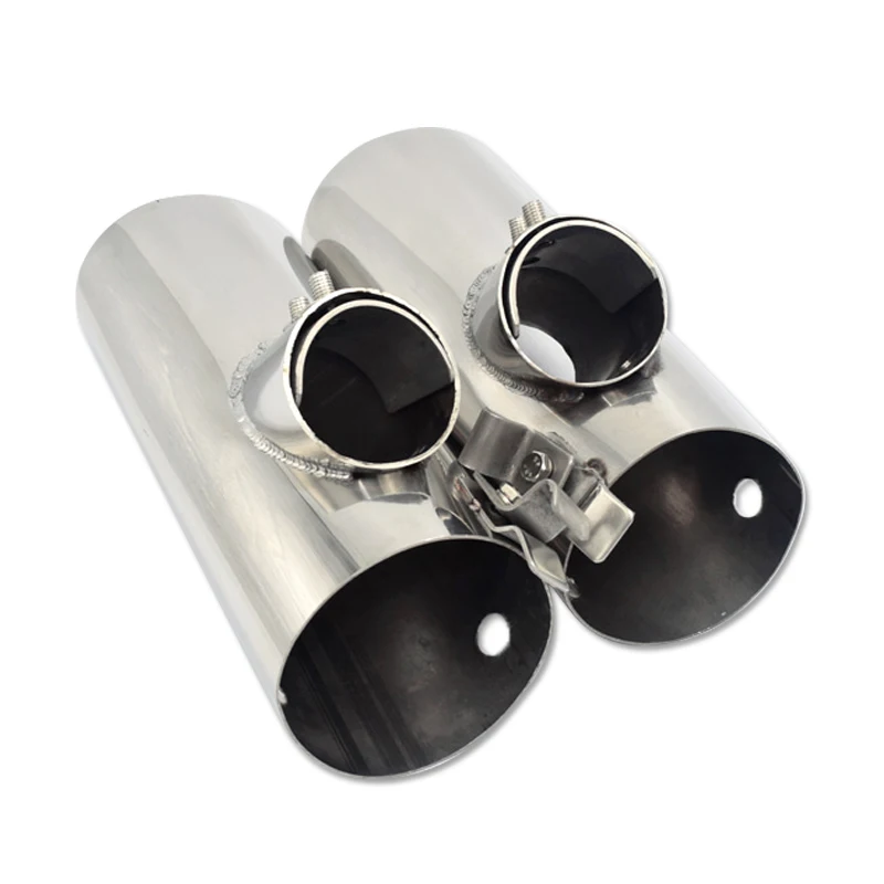 

1 pair stainless steel Exhaust tip car exhaust Muffler tail for W220 Tip Pipe ForBenz S430 S500 in 2000-2005