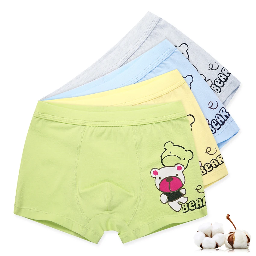 underwear set boyshort panties for teenagers toddler boxer briefs kids loose underpants cotton filter 10 to 12 years |