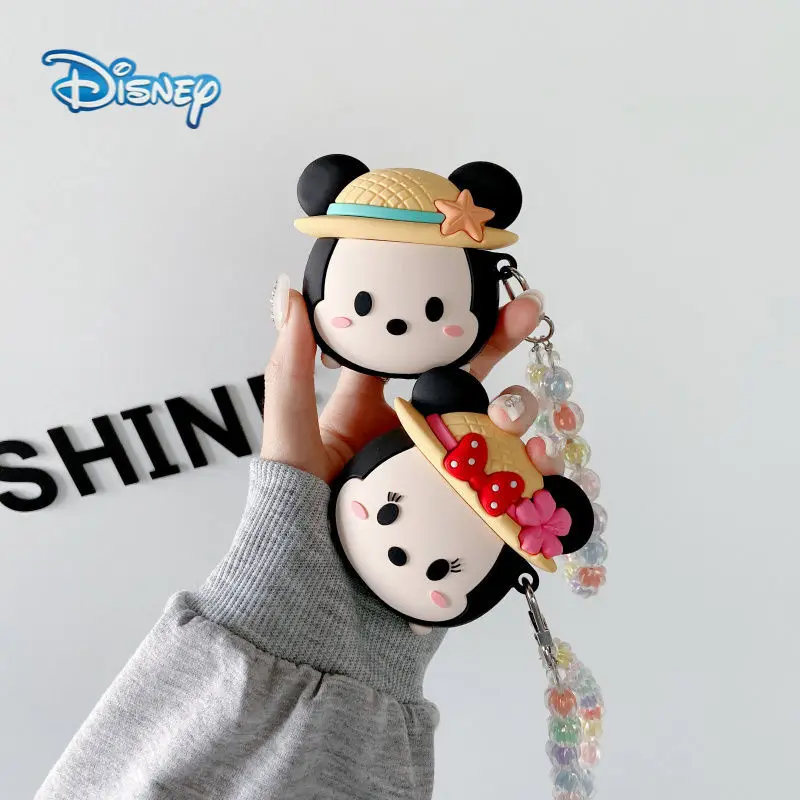 

Disney Mickey 3D Cartoon Case for Apple Airpods 1 2 airpod Pro 3 Wireless Bluetooth Earphones case Cute Headphone Cover