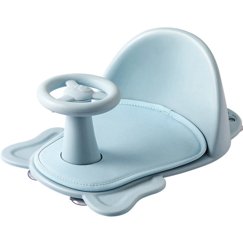 

Newborn Baby Shower Bathtub Seat Anti-Slip Security Bathtub Mat Bathing Seat Baby Care Washing Toys Bathing Seat