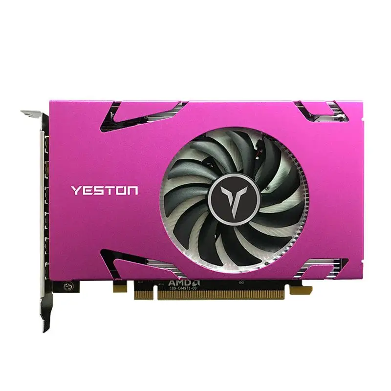 Видеокарта Yeston R7 350 2G D5 6MINIDP 6 экранная поддержка раздельного экрана 750/4000 МГц