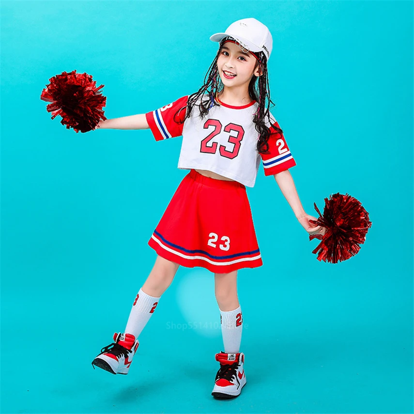 Школьная униформа для мальчиков костюмы чарлидинга юбка девочек Карнавальная