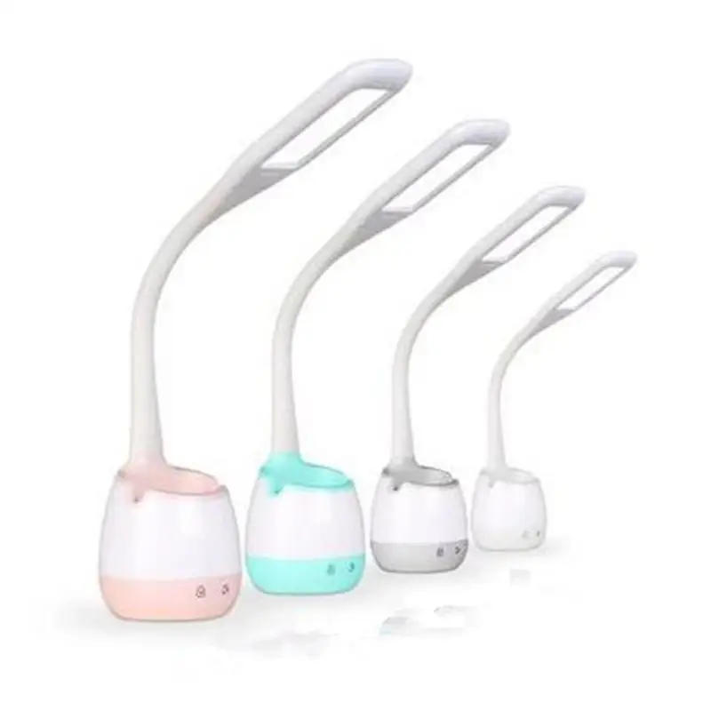 USB Перезаряжаемый светодиодный настольная лампа с сенсорным затемнением