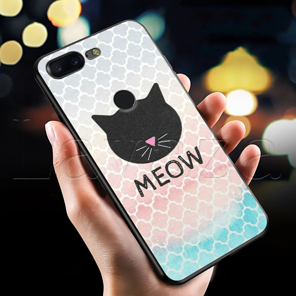 Силиконовый мягкий чехол Lavaza Best Cat Mom Ever для OnePlus 7T Pro 6T 6 5T 5 | Мобильные телефоны и