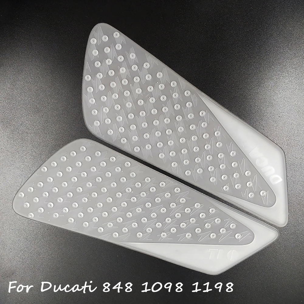 Мотоцикл прозрачный бак газа сторона тяги колено протектор Противоскользящий