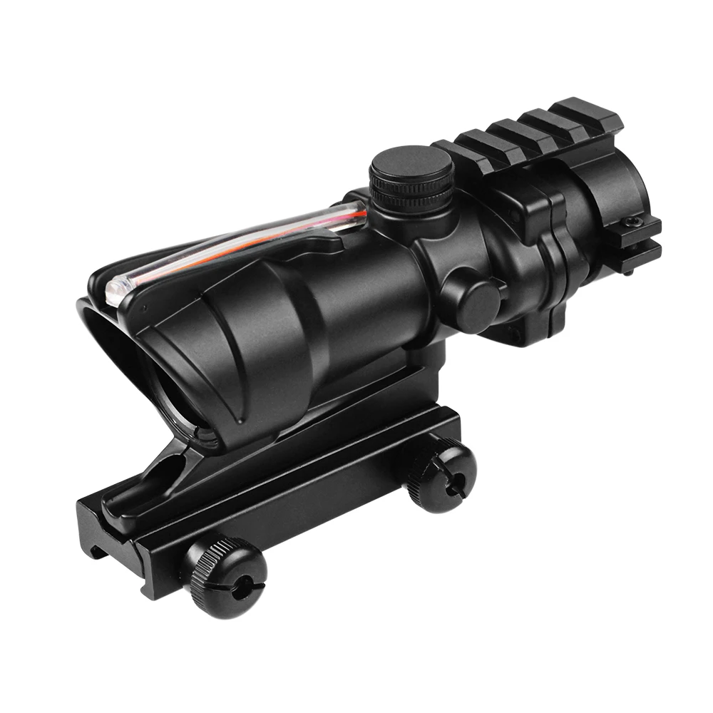 Голографическая Широкий формат ACOG 4x32 Red Dot прицел Красная Зеленая точка
