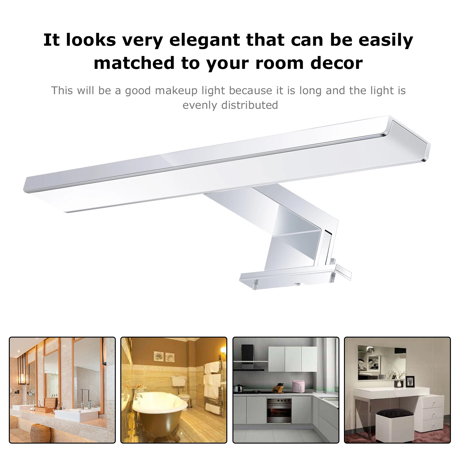 Зеркальный светильник ПА для зеркала макияжа водонепроницаемая