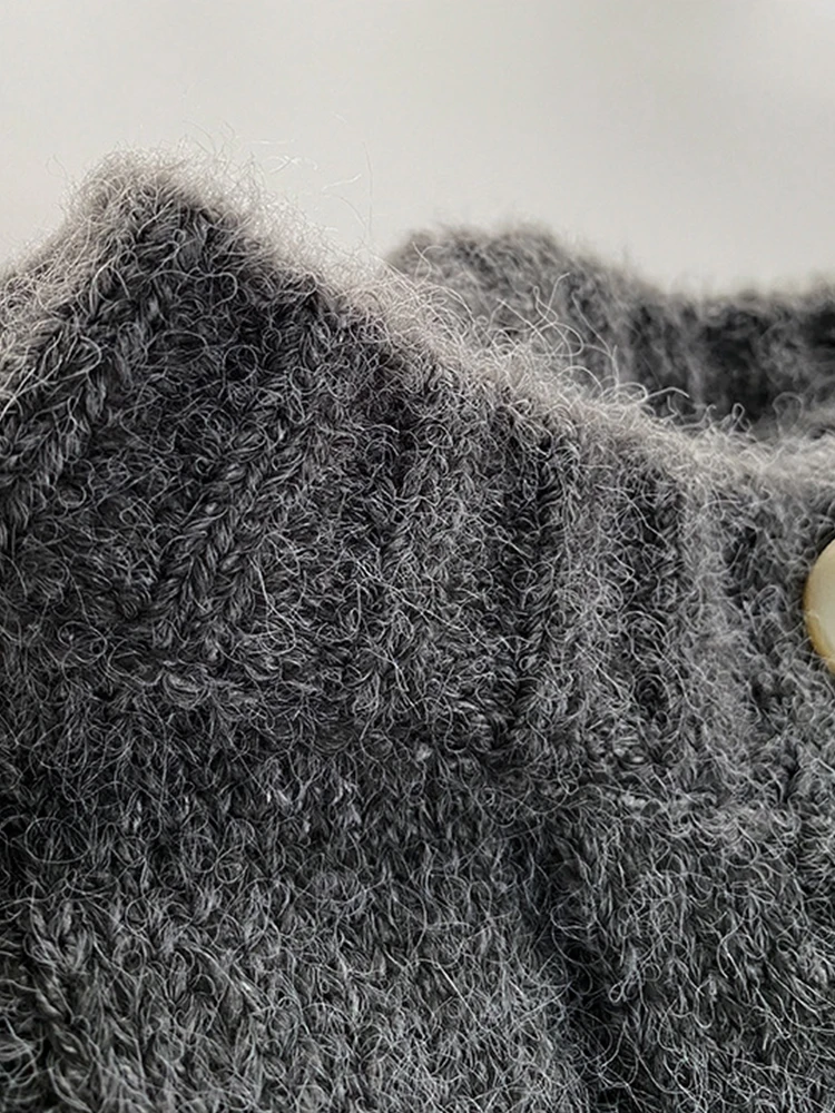 

Sweater Ladies Round Neck Pullover Thickened 2020 Autumn And Winter Off-White Dark Gray Lake Blue Mango Yellow Red