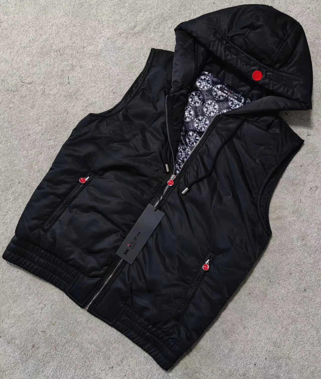 

Billionaire Vest men 2022 Autumn new style commerce casual high quality Straight zipper fabric gentleman big size M-4XL