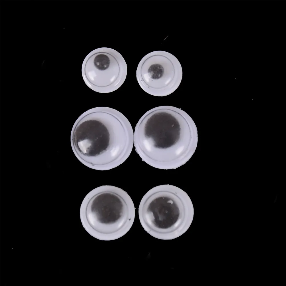 

100 PCS 5mm/6mm/7mm Not Self-adhesive Dolls Eye For Stuffed Toys Dolls Googly Black Eyes For Doll Accessories Creative Gift