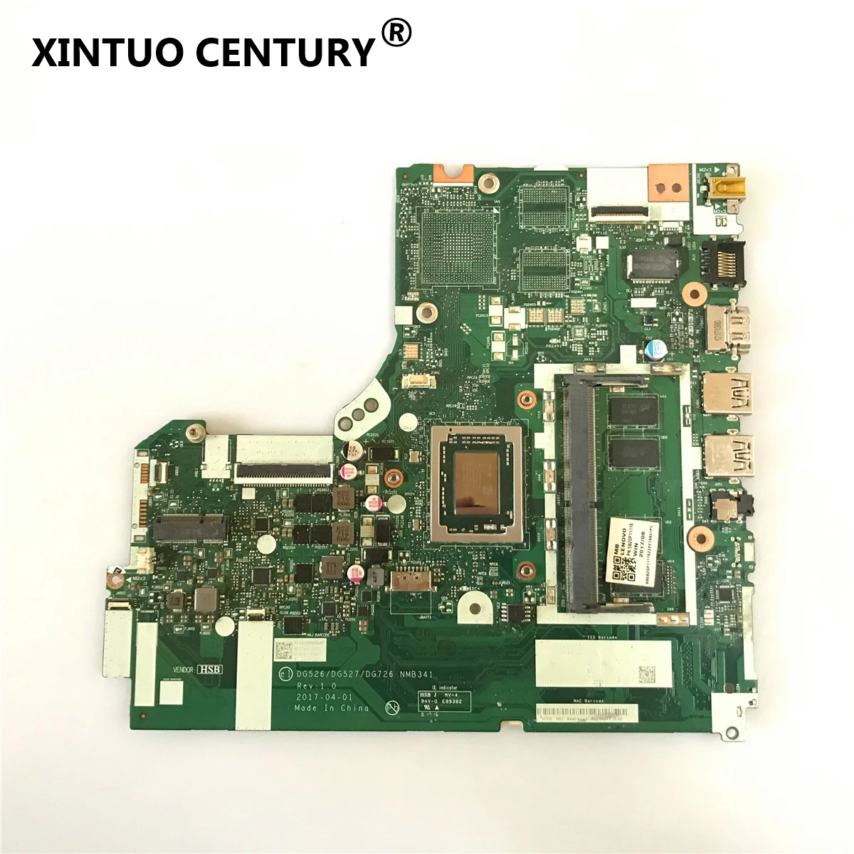 DG526 DG527 DG726 NMB341 для Lenovo Ideapad 320 15ABR Материнская плата ноутбука NM B341 с A10 9620P 4GB RAM 100%