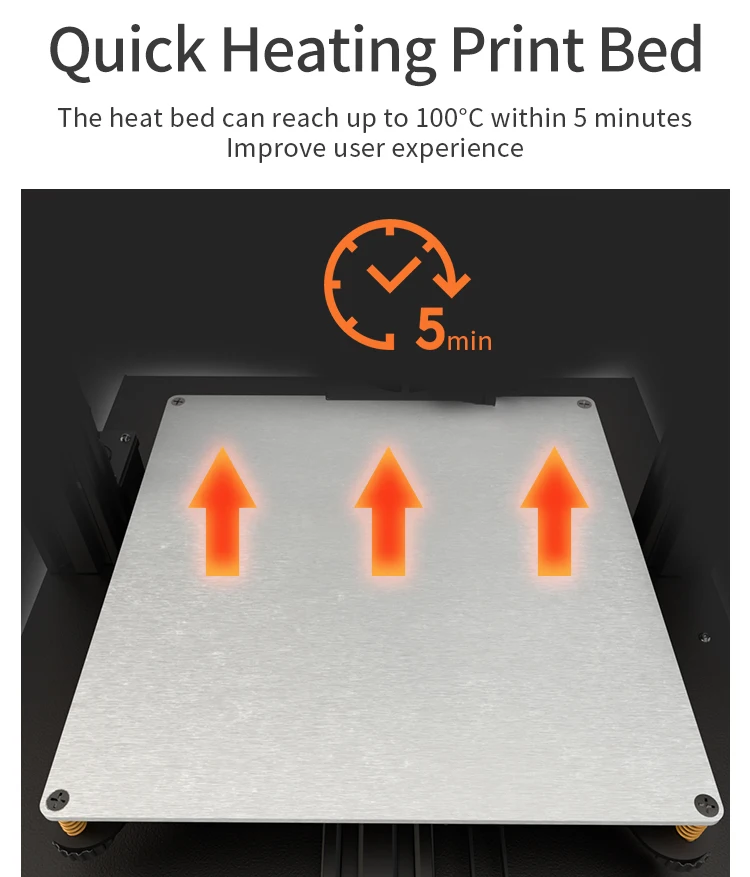 Anet ET4 A8 3d принтер, высокоточный 3d принтер, набор для DIY, поддержка обнаружения нити, восстановление мощности, сбой печати FDM 3d принтер
