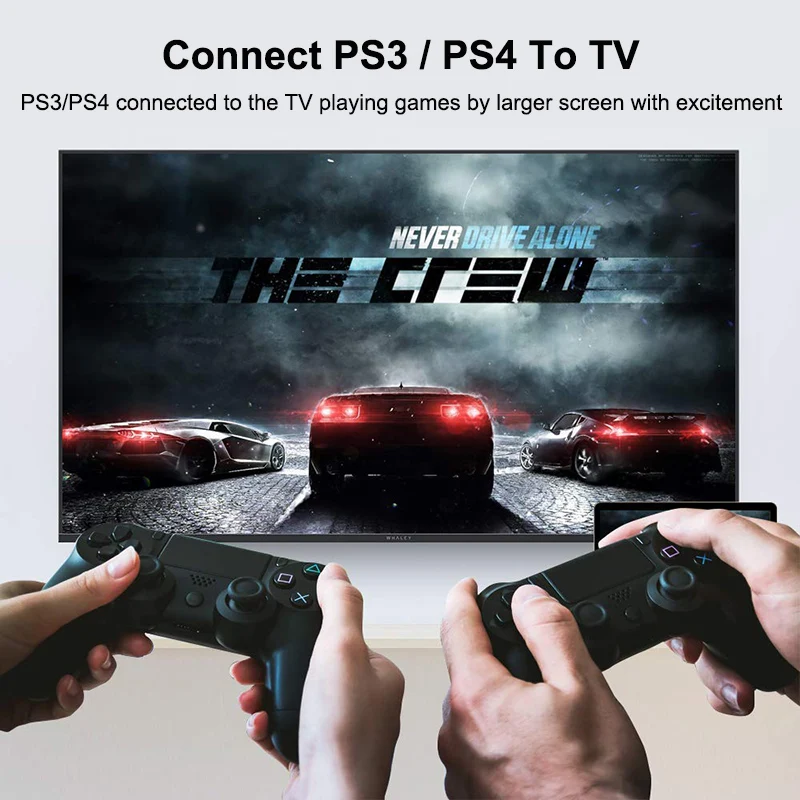 HDMI кабель совместимый с 4K 1080p 2 0 1 4 Aux для PS4 Apple TV PC сплиттер Переключатель