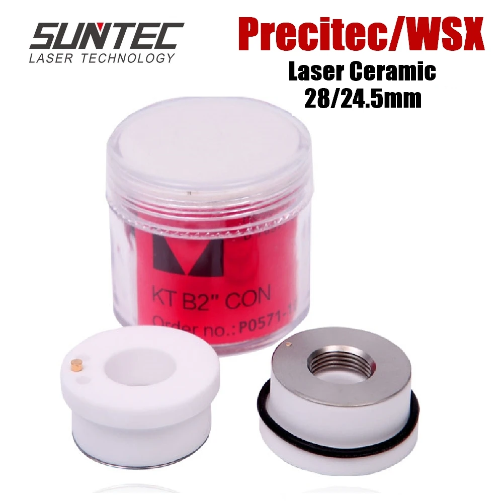Suntec Year New Precitec Ceramic /Nozzle Holder KT B2 CON P0571-1051-00001 Same as Original quality for Precitec laser Head