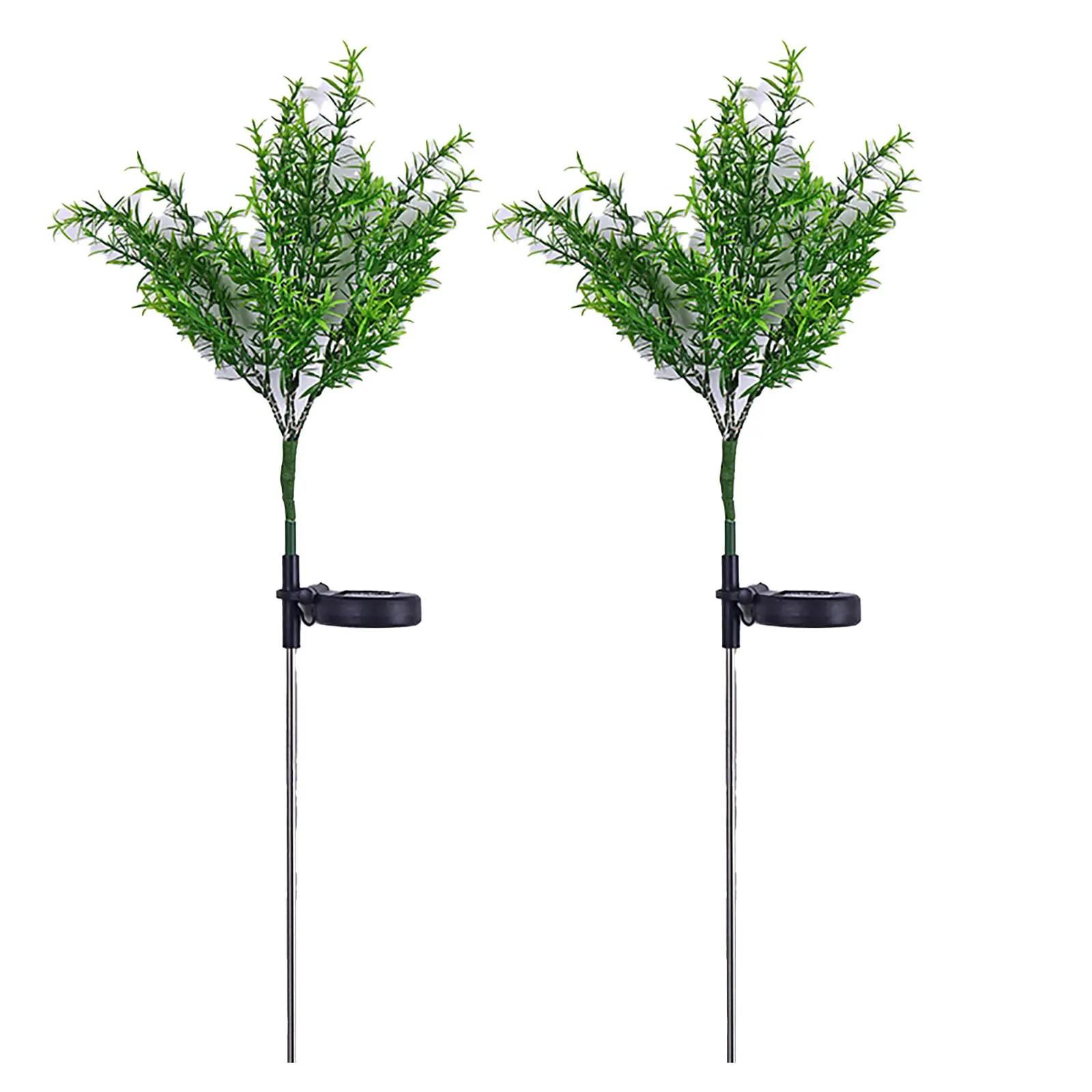 

2 Pack Outdoor Christmas Grass Solar Lamp Decorative Waterproof Lights Solar Stake Lights Garden Yard Decoration