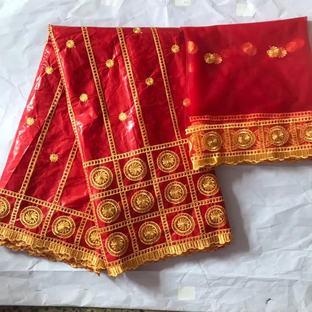 coffee swiss voile lace in switzerland bazin riche african fabric 2020 high quality net cloth embroideried KRL-9734 | Дом и сад