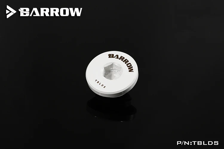 Barrow TBLDS G1 / 4 дюйма черная серебристая ручная затяжка уплотнительная заглушка