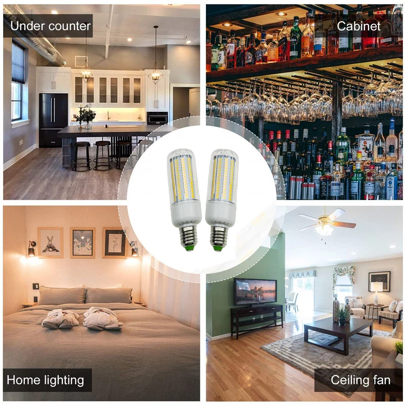 2020 New Arrival Hot Sale E27 E14 50W 40W 30W 25W 15W 12W 7W replace 220V warm/cold white Corn LED Lights suitable for home | Лампы и