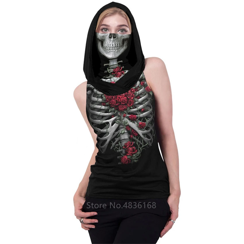 Скелет Helloween женский косплей страшный костюм платье для взрослых череп hodded боди