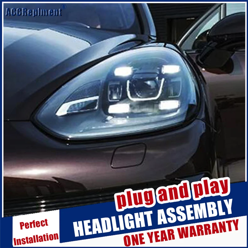 Фирменная Новинка фар автомобильный Стайлинг автомобиля Cayenne головной