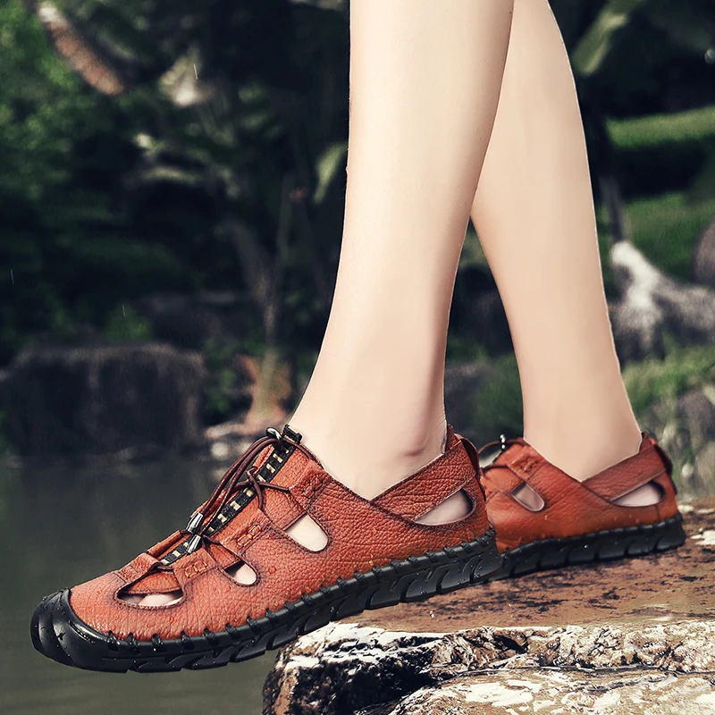 

Couple Beach Wear Breathable Summer Men Running Shoe Men's Sneakers Shoes Casual Man Beach Flip Flops