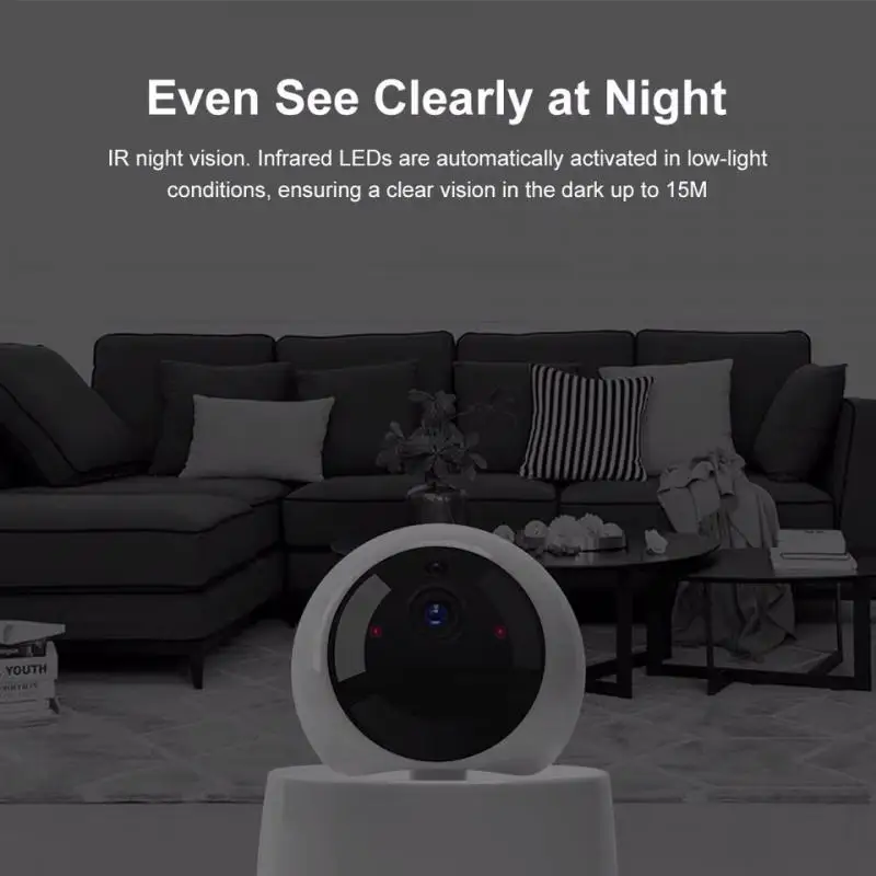 Интеллектуальный выключатель света SONOFF GK 200MP2 B 1080P HD экшн камера с Wi Fi