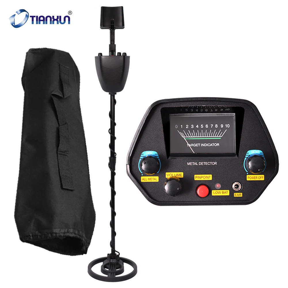 Портативный металлоискатель MD-4080 подземный Высокочувствительный детектор для