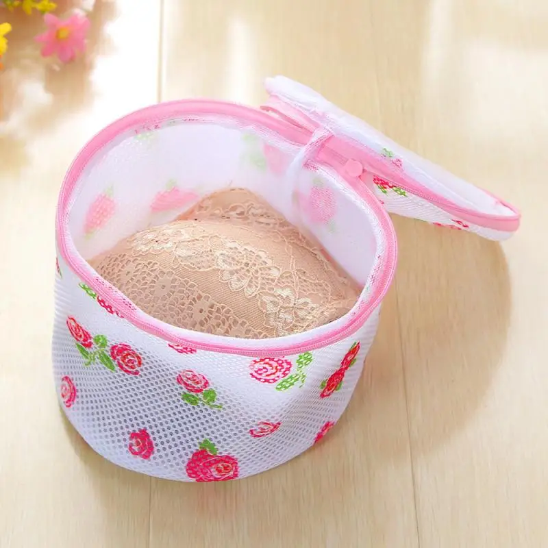 Полезный сетчатый мешок для стирки бюстгальтеров мешки на молнии домашнего
