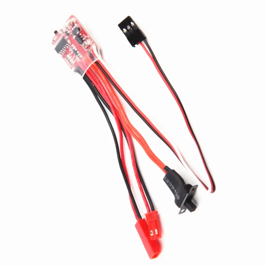 RC ESC 20A/30A щеточный двигатель регулятор скорости с тормозом для радиоуправляемого