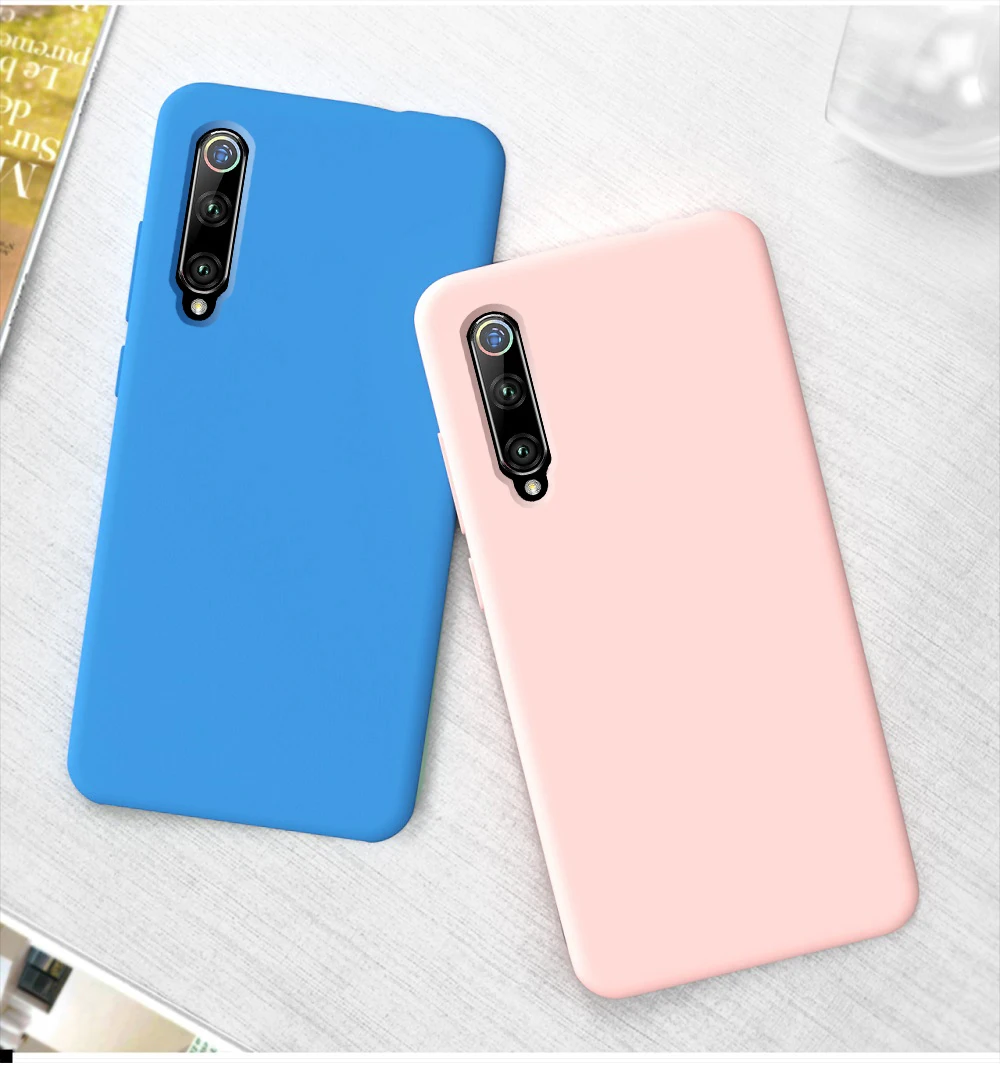 Для Xiaomi mi 9 чехол для телефона Жидкая силиконовая задняя крышка защитный чехол для Xiaomi mi 9 8 для Red mi Note 8 7 Pro защитный чехол