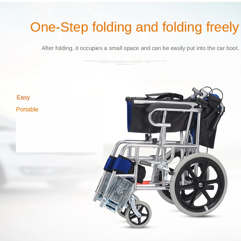 Складной инвалидной коляске светильник Портативный пожилым людям пожилого