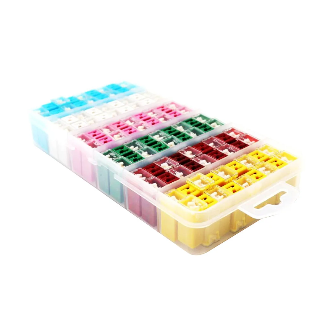 

1 комплект, высокое качество, автомобиль, 32 В, F2830-Z, JCASE Box Shaped Fuse Kit 20A 25A 30A 40A 50A 60A