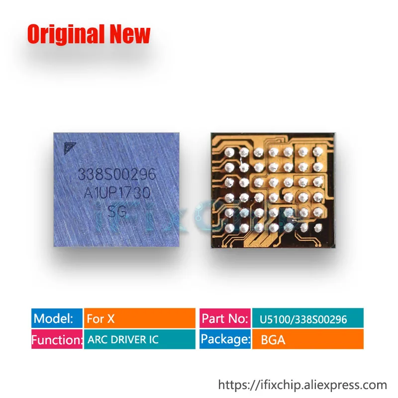 2pcs -10pcs/lot U5100 338S00296 CS35L26C-A1 For iphone X ARC DRIVER IC Chip | Электронные компоненты и