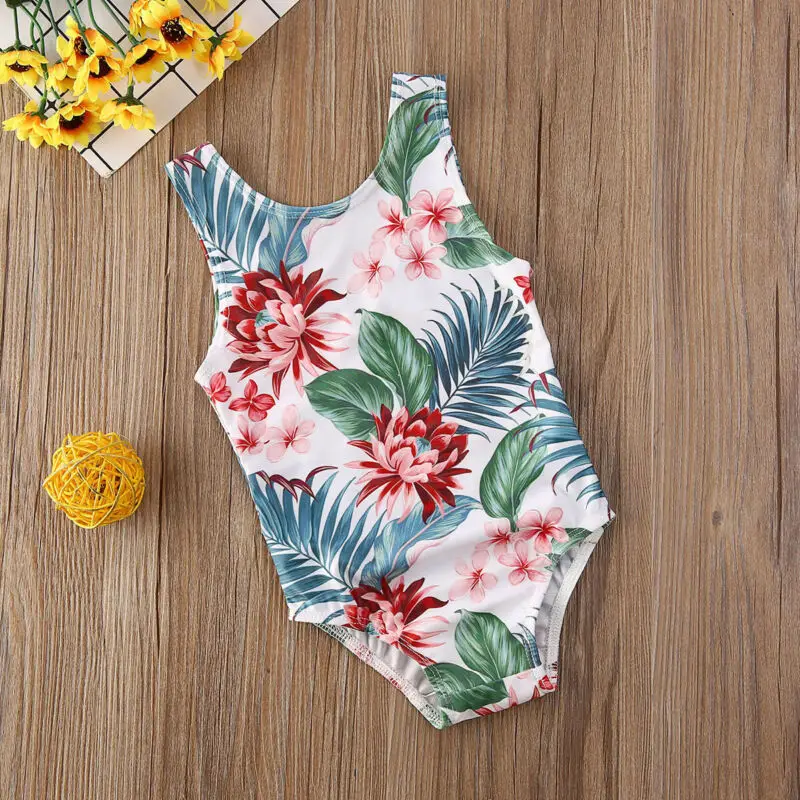 Купальник для младенцев 2020 купальник маленьких девочек с подсолнухами и рюшами