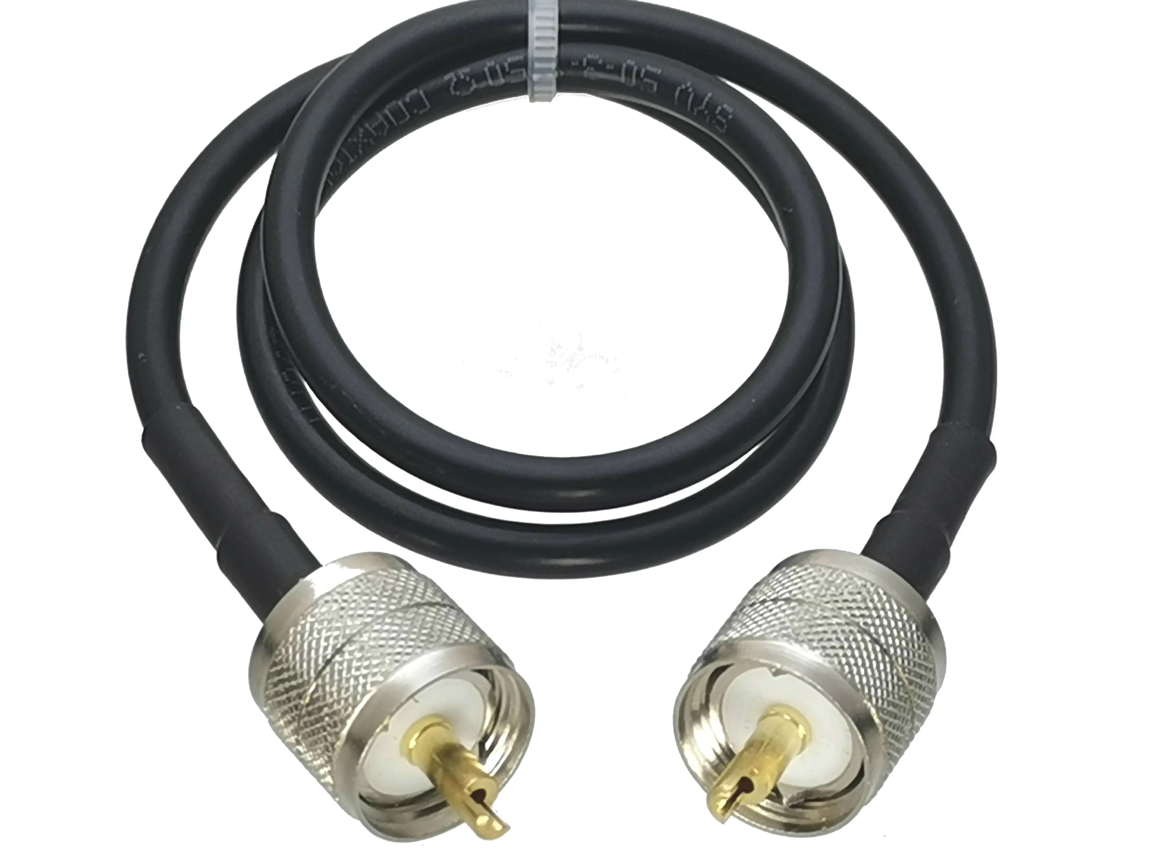 1 шт. RG58 UHF PL259 штекер к Мужской Разъем RF коаксиальный кабель гибкий соединительный