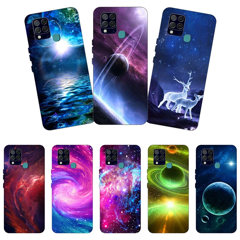 Силиконовый чехол для Infinix Hot 10 Lite Smart 5 Funda X657B / 10T 10s 9 Play HD 2021 | Мобильные телефоны и