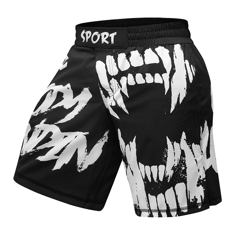 

Summer New Casual Design Running Fitness Training Shorts High Quality Digital Cartoons Printed MMA Shorts For Men
