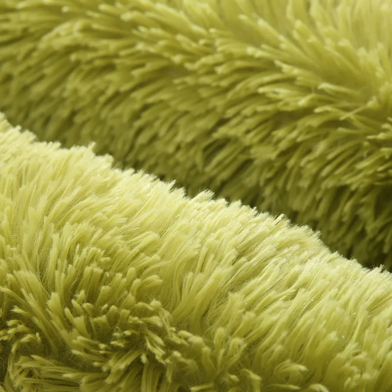 Розовый белый напольный коврик однотонный компьютерный стул подушка коврики для