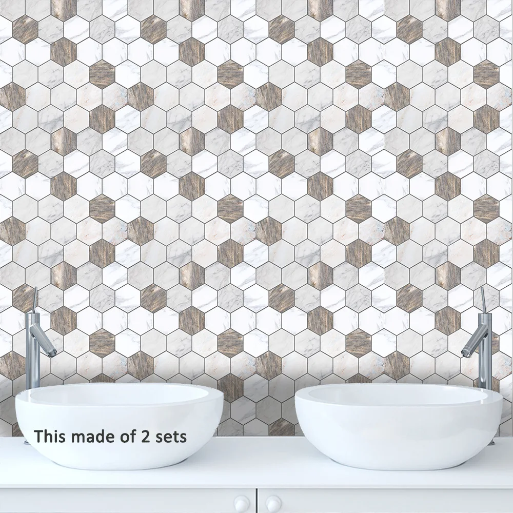 Новое художественное креативное украшение для дома Funlife коричневый белый мрамор