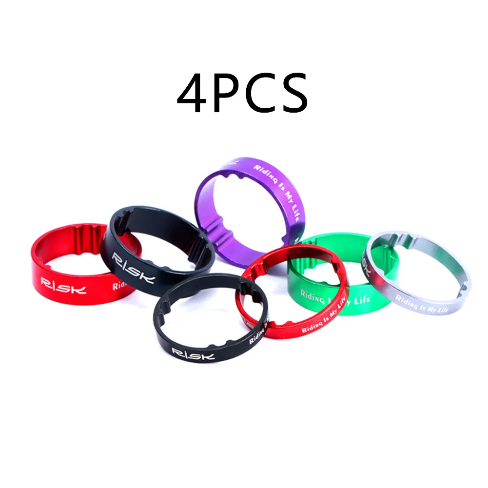

AL6061 Bike Stem Washers Aluminum Bicycle For 28.6mm Front Fork Front Fork