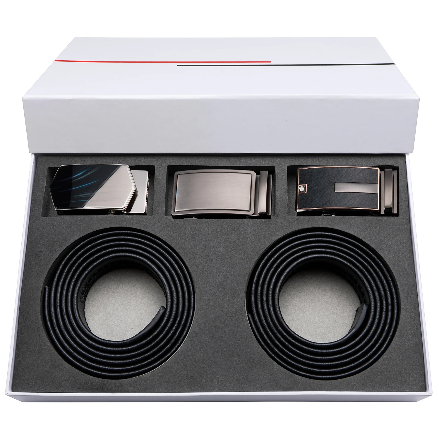 Мужские ремни из коровьей кожи золотые автоматические с храповой пряжкой модные