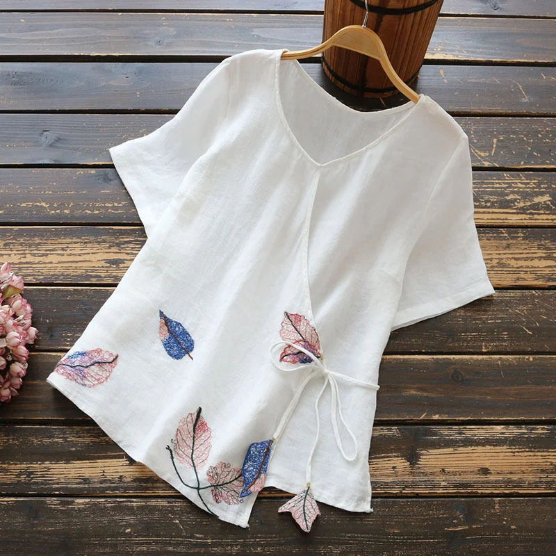 Новая женская китайская летняя форма тайчи традиционная Ретро Повседневная