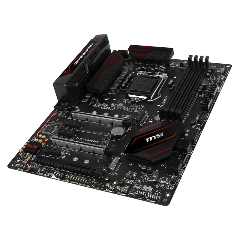 Материнская плата для MSI Z270 GAMING PRO LGA 1151 Intel DDR4 USB3.1 HDMI DVI 64 Гб используется